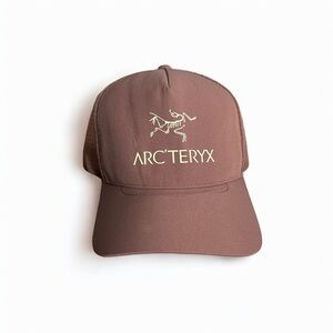Arcteryx Hat Cap Bird Large Logo Trucker Rose Snapback Adjustable